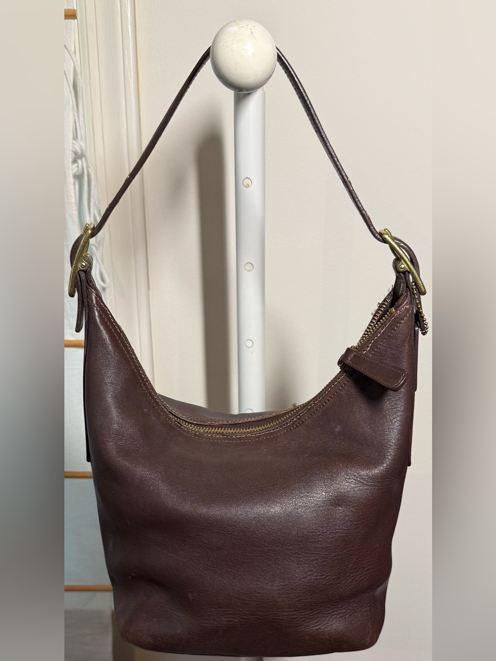 Vintage Coach Legacy West Hobo 9823 Leather Bag in Brown